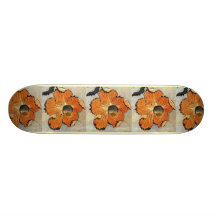 Pavots de Katsushika Hokusai Planches À Roulettes Customisées