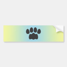 Paw バンパーステッカー