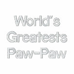 Paw-Paw Embroidered Golf Shirt Embroidered Polo Shirt