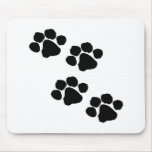 Paw Prints Mousepads