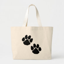 Paw Prints Tote Bags