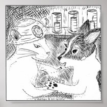 Paw Reading Poster