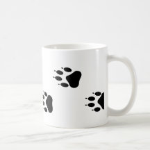 Paw Track Animal Care Mugs