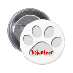 paw, Volunteer Pins