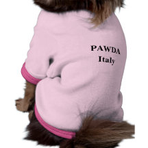 PAWDA Italy  Designer Pet Dog Jumper Pet Tee Shirt