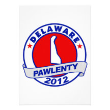 Pawlenty - delaware personalized invite