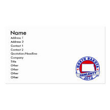 Pawlenty - north dakota business card