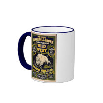 Pawnee Bill Shows Wild West Coffee Mugs