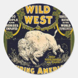 Pawnee Bill Shows Wild West Sticker