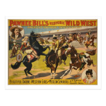 Pawnee Bill Wild West Show Post Cards