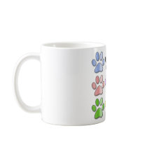 Pawprint mug