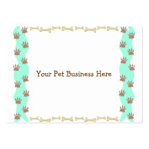 Paws Business Cards
