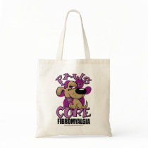 Paws for the Cure Fibromyalgia Tote Bag