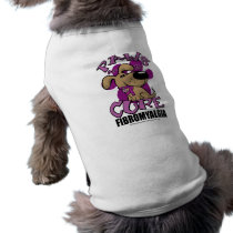 Paws for the Cure Fibromyalgia Pet Tshirt