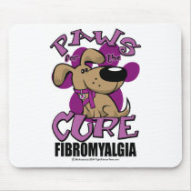 Paws for the Cure Fibromyalgia Mousepad