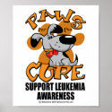 Paws for the Cure Leukaemia 2 posters