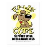Paws for the Cure Spina Bifida Post Card