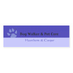 Paws Minimal Minicard Business Card