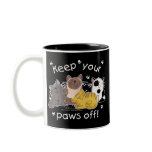 Paws Off! (Cats) Mug