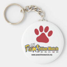 Pawsitive Match Keychain