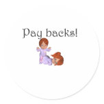 Pay backs stickers