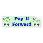 Pay It Forward bumper sticker
