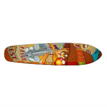 payaso plateaux de skateboards