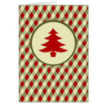 Payback Christmas Tree Greeting Card
