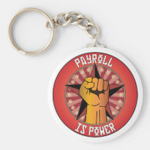 Payroll Is Power Keychains