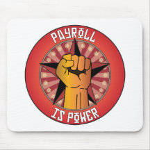 Payroll Is Power Mouse Mats
