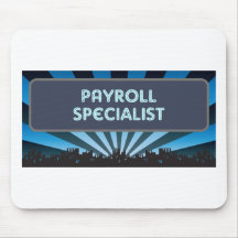 Payroll Specialist Marquee Mouse Mats