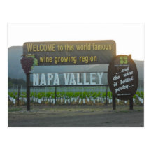 Pays de vin de Napa Valley, la Californie Carte Postale