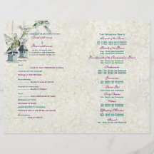 Pays floral d'oiseau turquoise de taupe tract