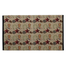 Pays occidental sauvage de cowboy occidental sur l coque folio iPad