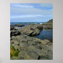 Paysage de chaussée de Giants Poster