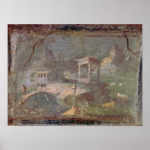 Paysage idyllique, de Herculanum, Posters