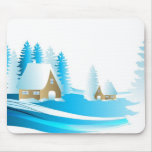 paysagen of Christmas Mousepad