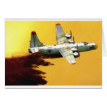 PB4 FIREFIGHTER AIRCRAFT GREETING CARDS
