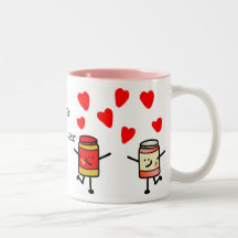"PB&J Love" Mug