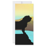 PBGV Dog By The Sea rack cards