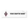 PBP Colour Crest Bumper Sticker