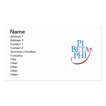 PBP Logo Business Card Template