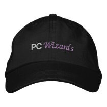 PC Wizards hat Embroidered Baseball Caps