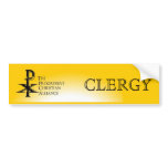 PCA Clergy Bumpersticker Bumper Stickers