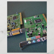 PCI-bus sound/joystick cards Full Color Flyer