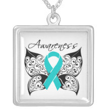 PCOS Awareness Tattoo Butterfly Custom Jewelry
