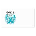PCOS Butterfly 3 business cards