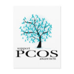 PCOS Tree Postcard