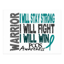 PCOS Warrior Post Card
