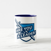 PDT - Leader Outline Blue Mug